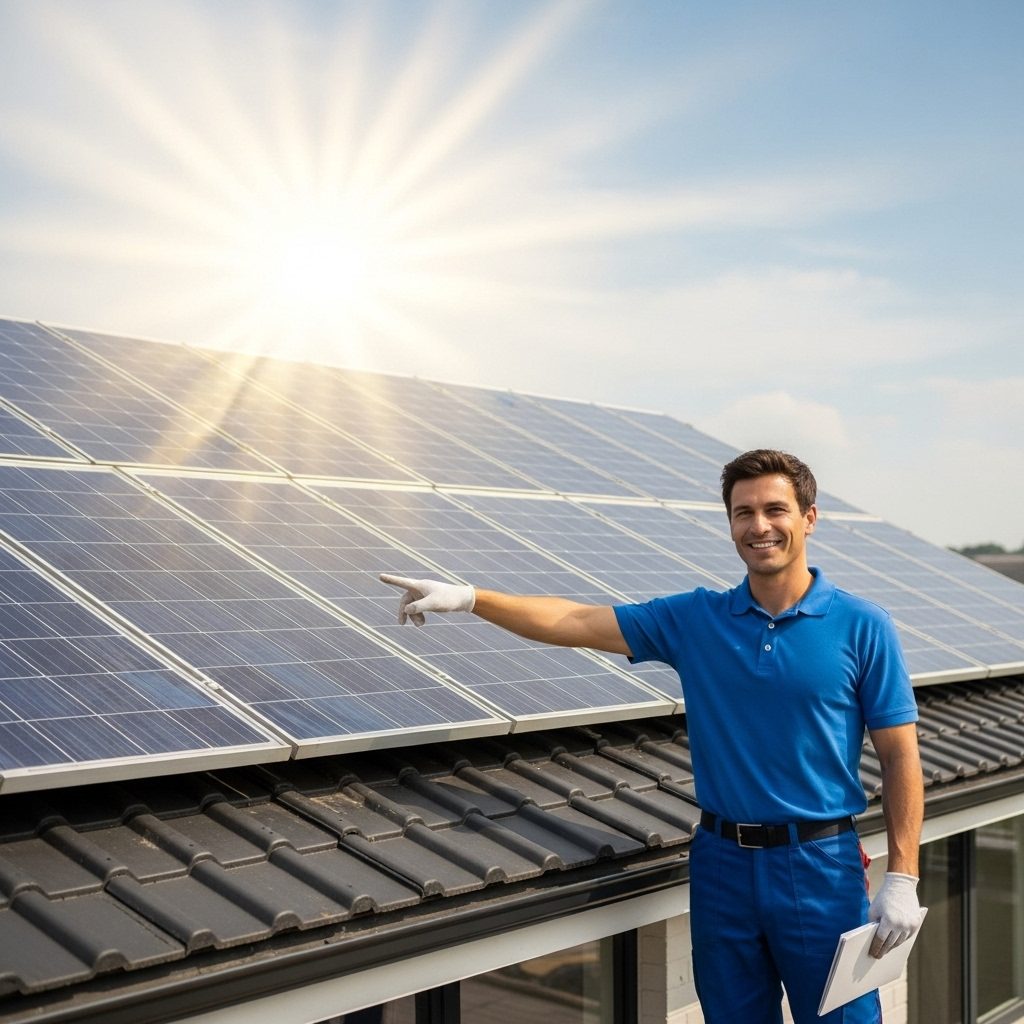 Panneaux solaires monocristallins